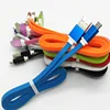 Micro USB cable data sync charging micro usb flat cable, magnetic usb multi charger data cable