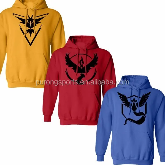 red blue and yellow hoodie