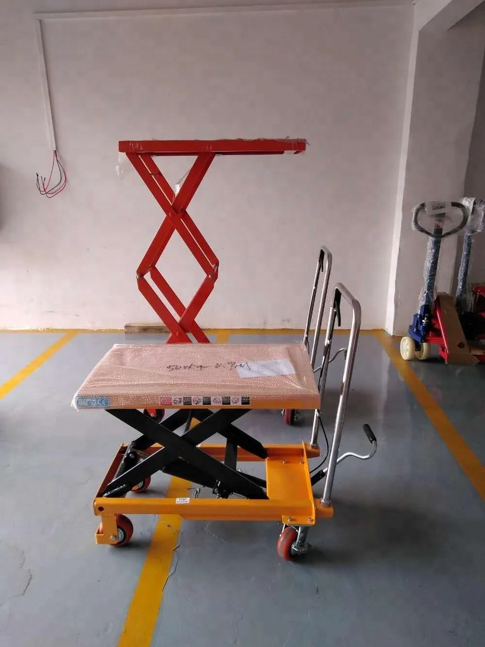 Wholesale Good Quality 500kg 900mm Mini Hydraulic Scissor Lift Platform