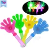 Best Sale Promotional Cheering Plastic Football Fan LED Hand Clapper