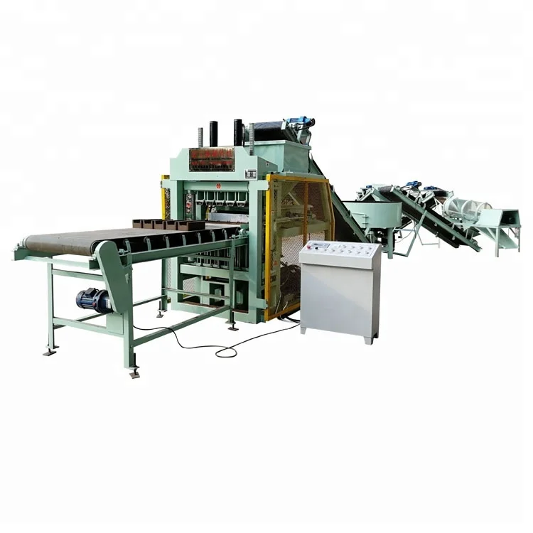 Unfired Clay Interlocking Soil Brick Making Machine On ...