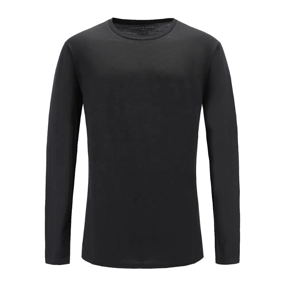 remeras negras lisas hombre