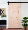 36 in. x 83.5 in. K-Bar Solid Core Pine Unfinished Interior Barn Door Slab