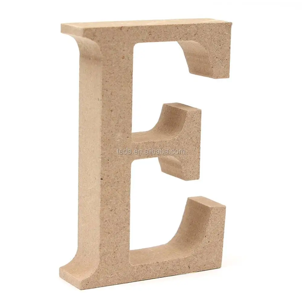 Decoration Mdf Letter Cutout Wooden Alphabet Letters And Numbers - Buy ...