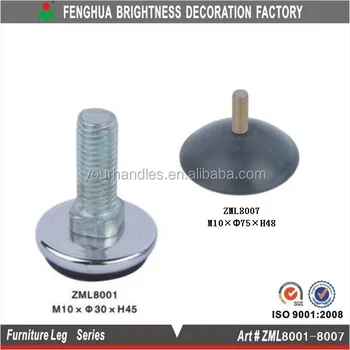 Adjule Furniture Support Bed Leg Glide Leveling Feet Bed Leg Furniture Glide Leveling Feet