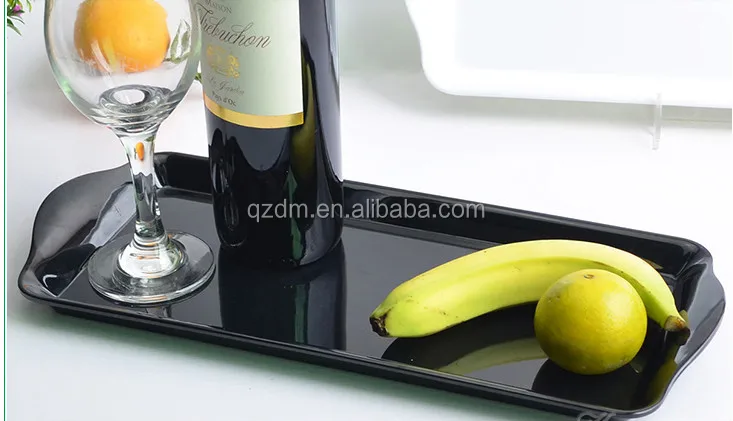 Rectangular Melamine Trays With Handles