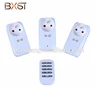 BX-RF-01-F Wireless CE/ETL/GS PC Fireproof Material Regulated Remote Control Switch, Electric Plug Socket, Eu AC Plug