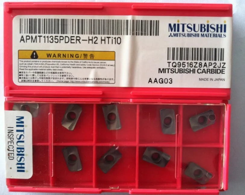 Mitsubishi Lathe Tools Types Of Mini Milling Inserts Rpmw10t3mot Vp15tf