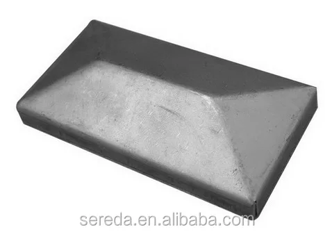 sand blasting wrought iron ornament caps