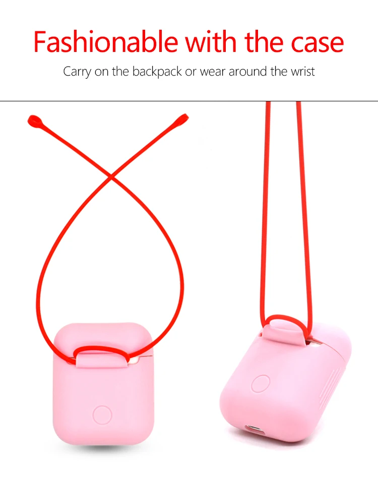 2018 New Anti Lost Strap For Apple Airpods Loop String Rope Airpods ...