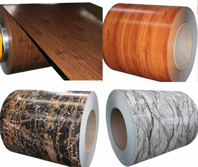 Best Seller Wood Grain Color Aluminum Coil Stock For Building Material ...