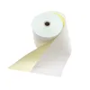 hot sell 2ply white/yellow carbonless ncr paper roll 76*76 76*70 from factory directly