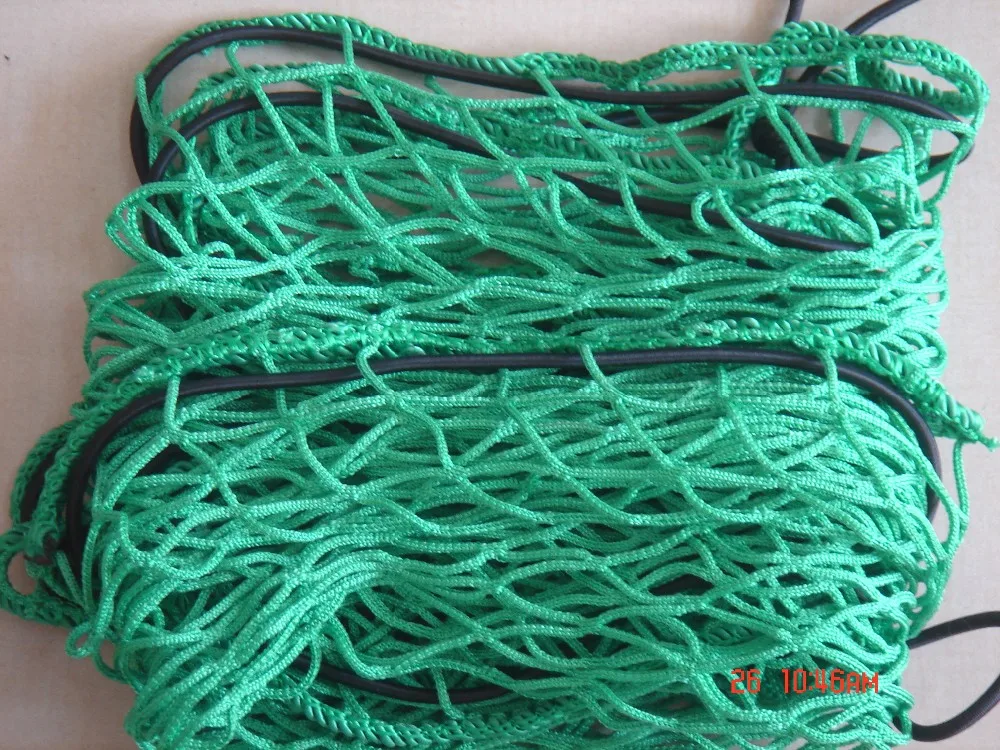 Factory Custom Polypropylene Knotless Truck Net Cargo Net 2mx3m With Elastic Rope And Hooks