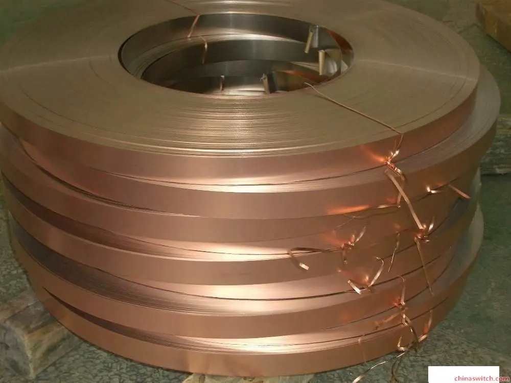 Flat Copper Coil / Copper Foil Strip /copper Strip Weight Per Meter For