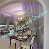 Shiny Silver Double Hook Aluminum Chain Link String Curtain