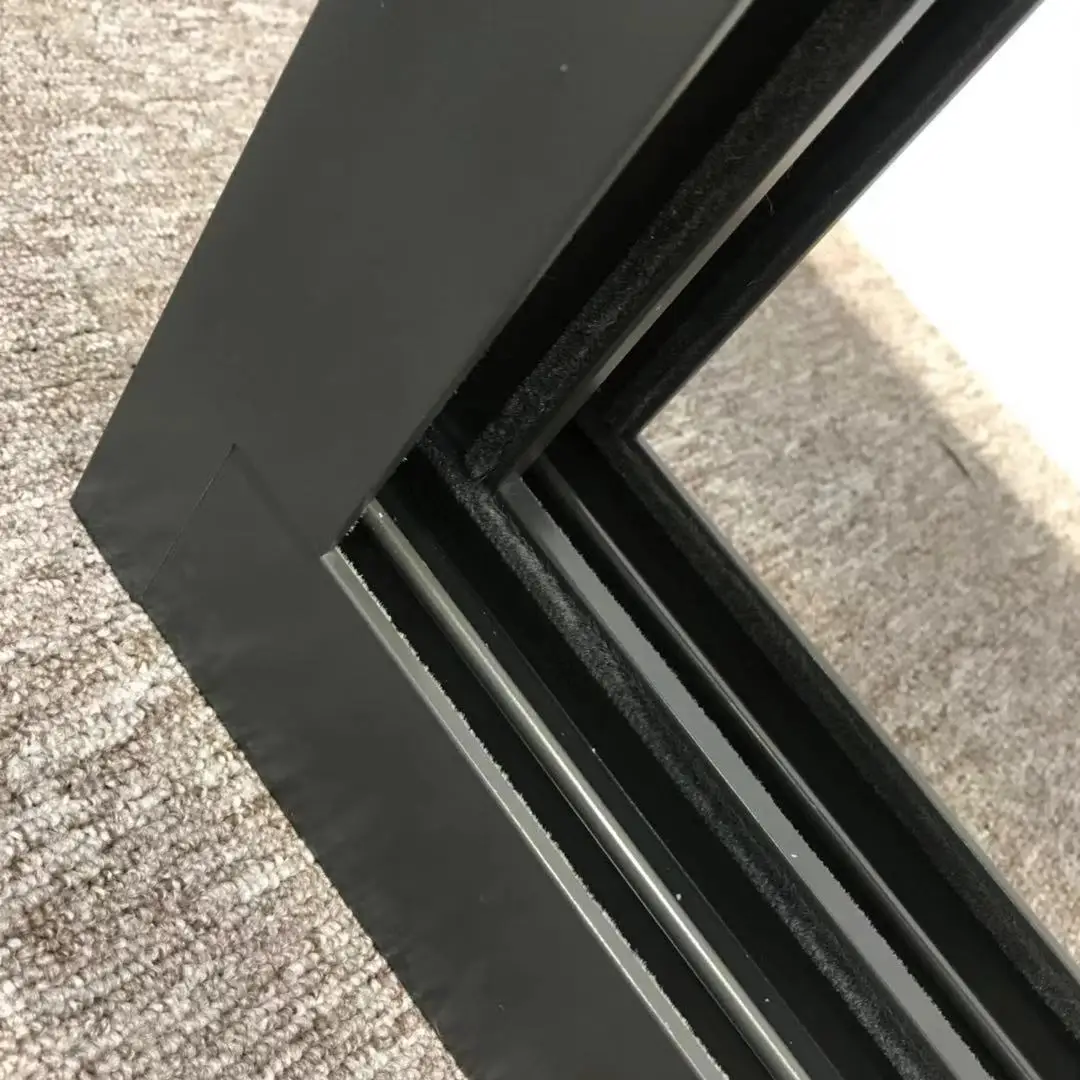 AS2047 standard  Aluminium commercial  sliding window factory anti-theft bar design