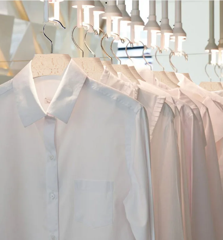 Luxury acrylic clothes hanger with rose gold hook for display