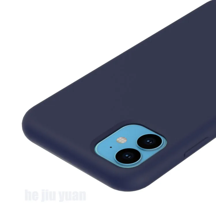 Custom High Quality New Microfiber Liquid Silicone Phone Case For Iphone 11 Pro Max