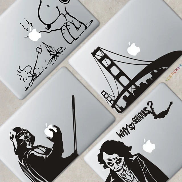 german material unique laptop accessories vinyl decals skins