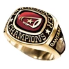 Championship ring custom unique shape stones on the top perfect gift rings