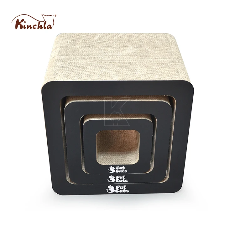 3 In1 Cube Cat Scratcher Cardboard With Catnip Desiccant Buy Cat Scratcher Cardboard Cardboard Cat Scratcher Large Cat Scratcher Product On Alibaba Com