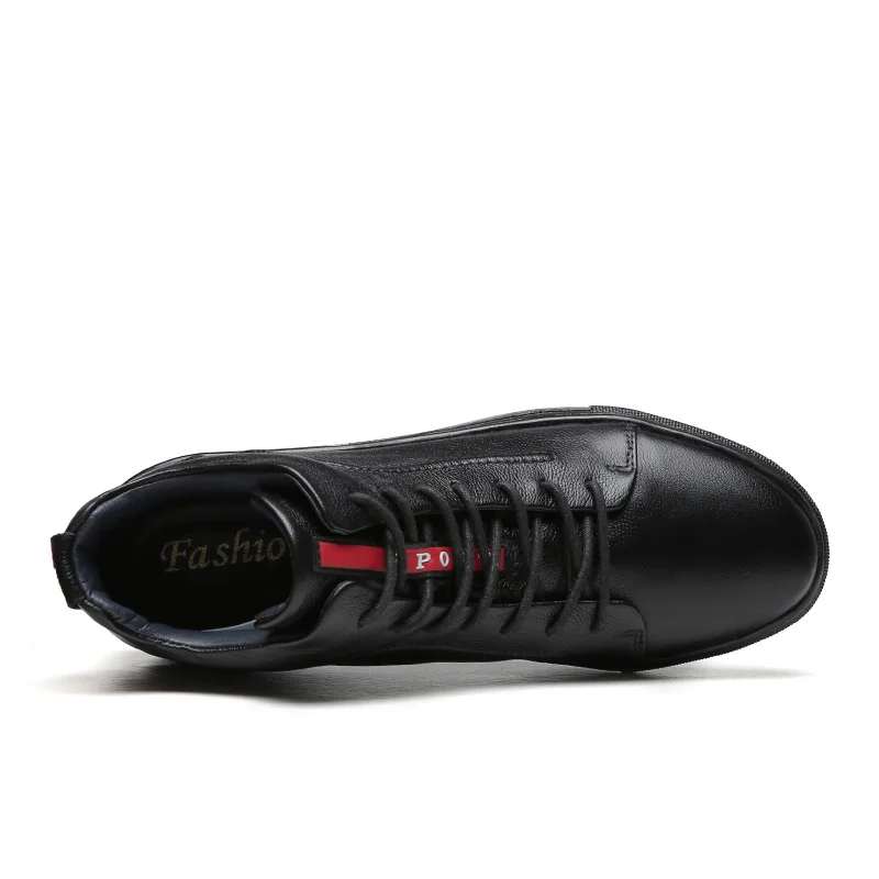 black bigger shoes