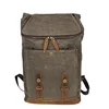 Batik canvas backpack vintage backpack waterproof outdoor men's bag school style backpack