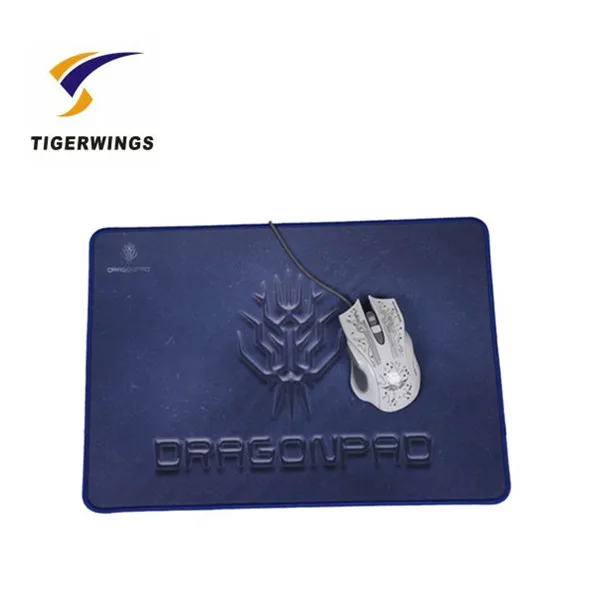 Hot selling custom roll material printed heated rubber mouse pads