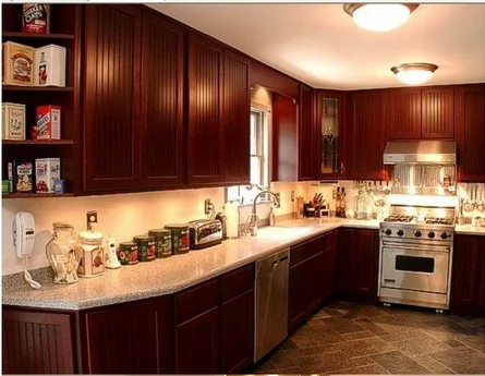 Modern Kitchen Cabinet Laminated Plywood For Kitchen 