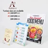 L Shape A4 A5 A6 A7 Horizontal And Vertical Type Transparent Acrylic Table Menu Sign Holder Price List Display Stands