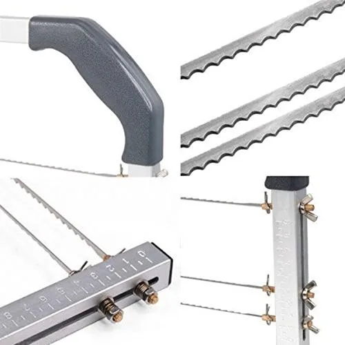 Cake Tools Adjustable Large 3 Blades Interlayer Cake Slicer Leveler