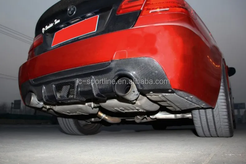 V Style Mtech Carbon Fiber Rear Diffuser For Bmw E92 335i Buy Car