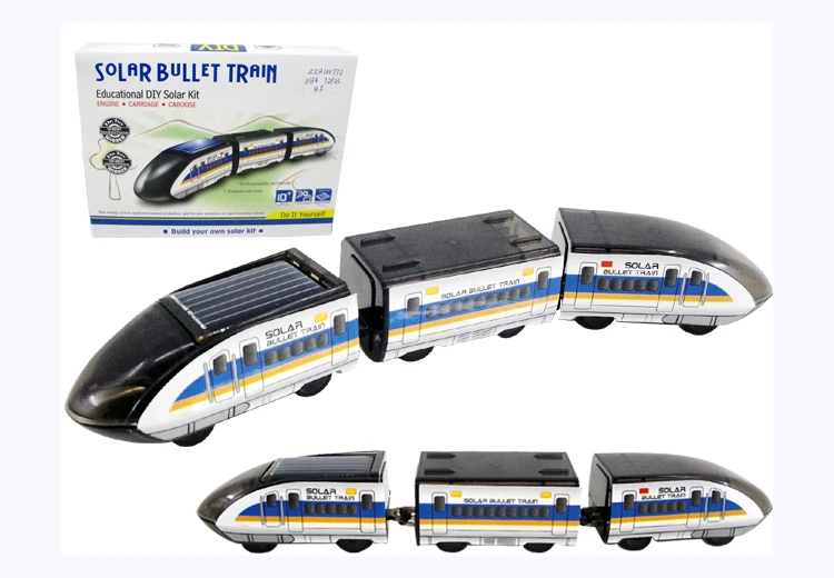 solar train toy