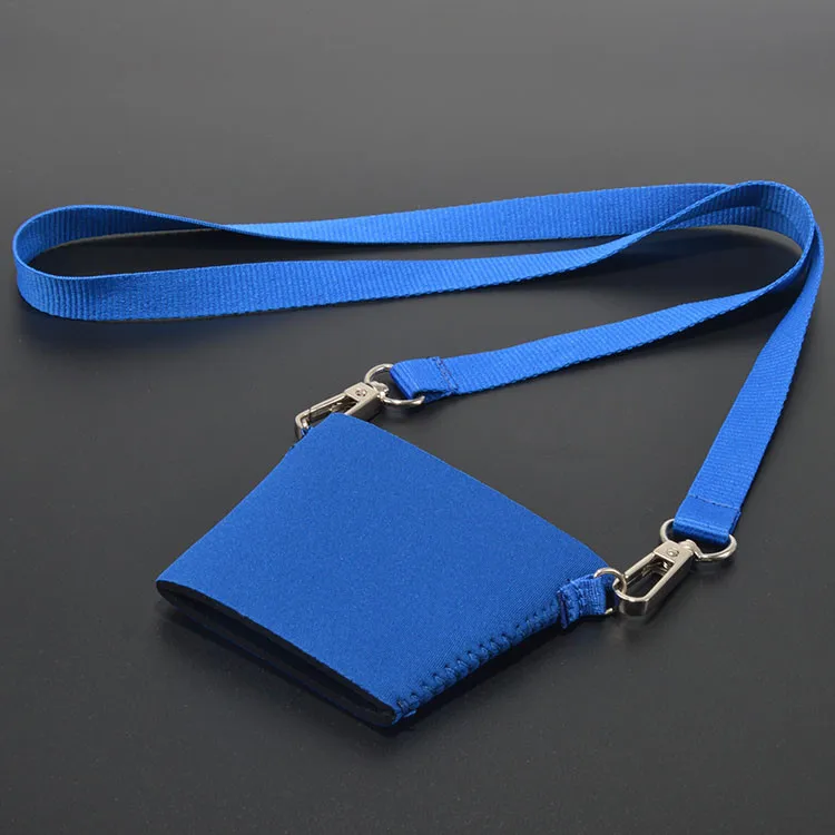 Custom Neoprene Beer Glass Holder Polyester Lanyard With Big Discount
