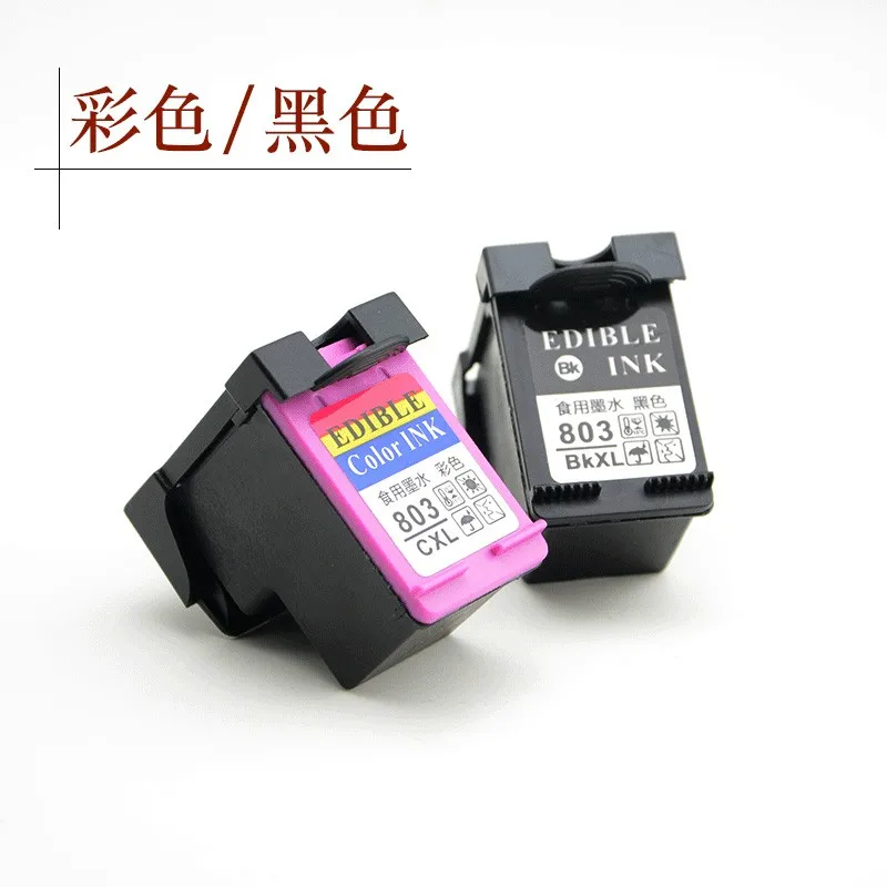 Refillable Edibel Ink Cartridge For Coffee Printer Food Printer For Hp