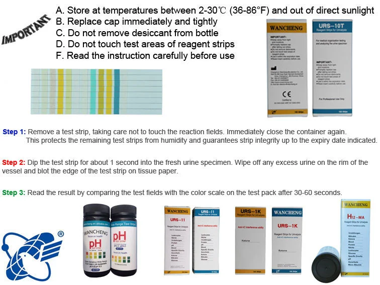 Rapid Urine Test Strips Urinary Tract Infections Tests Uti Test Kit