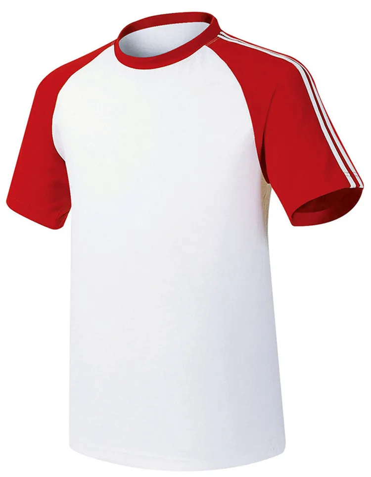 Oem Blank Mens Baseball Raglan Stripe Team Tshirts Jersey Blank Tee Short Sleeve Tops Buy