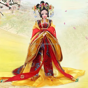 Yw Df12 Handmade Queen Ancient Chinese Dolls Wu Ze Tian Buy 中国少数民族人形 伝統的な中国人形 中国人形女の子のため Product On Alibaba Com