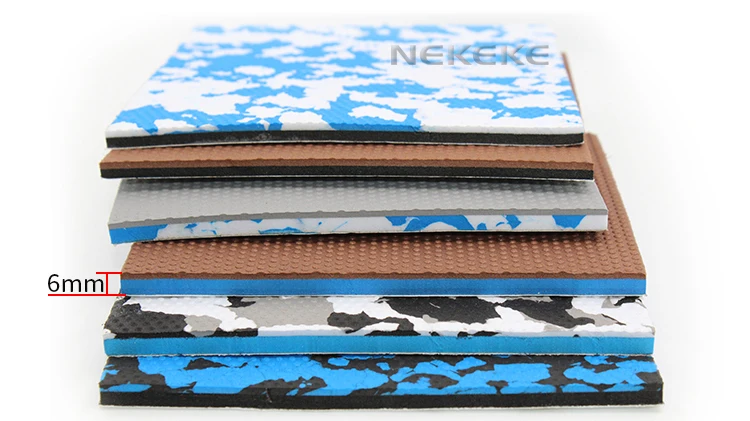 NEKEKE EVA foam deck pad Faux Teak Sheet Marine flooring sails deck flooring decking Mat with boat yacht