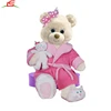 Girls Gift Stuff Plush Bear with a Small Kitty
