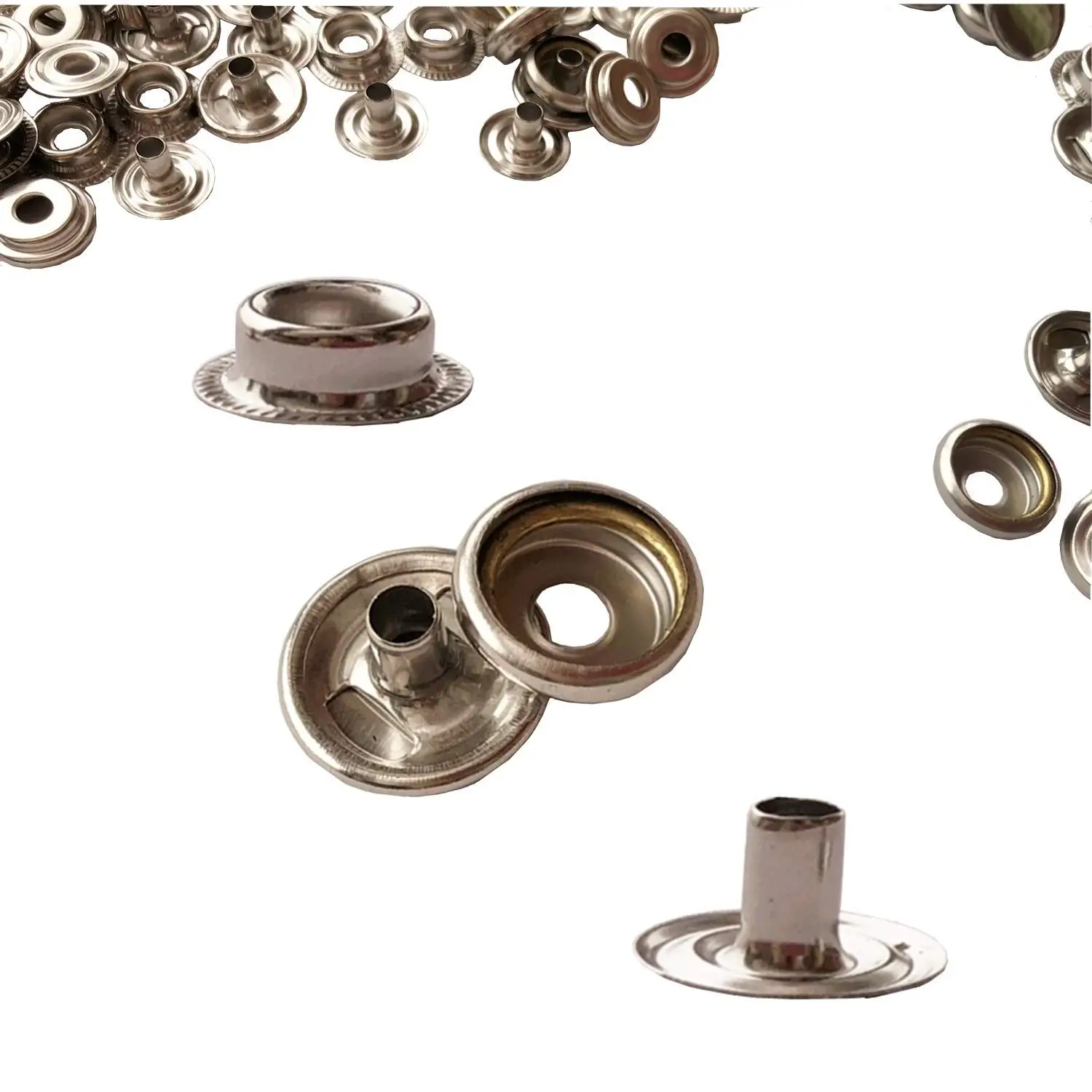CANVAS SNAPS STAINLESS STEEL SS SNAP SS SOCKET 50 SETS MARINE GRADE