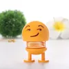 Spring Shaking Swing Head Doll Accessories Expression Smiley Toys Creative Desktop Car Dashboard Mini Decoration Ornaments