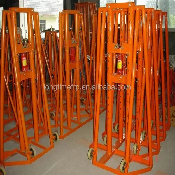 Professional Cable Reel Stand High Performance Cable Drum Stand