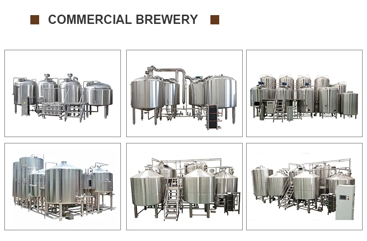 Brewery Beer Fermenting Plant With PLC Controlling