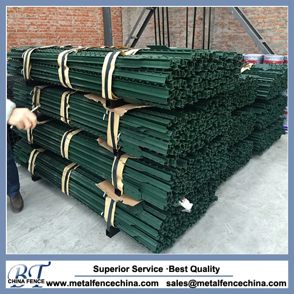 Cheap Metal Tpost Wholesale Hot Dipped Galvanized Studded T Post For