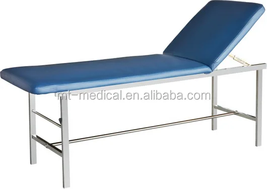 High quality stainless steel portable medical clinical examination table in hospital