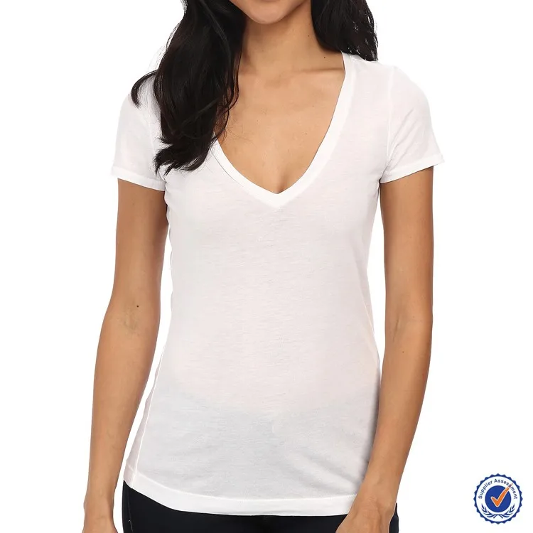 v neck t shirt outfits