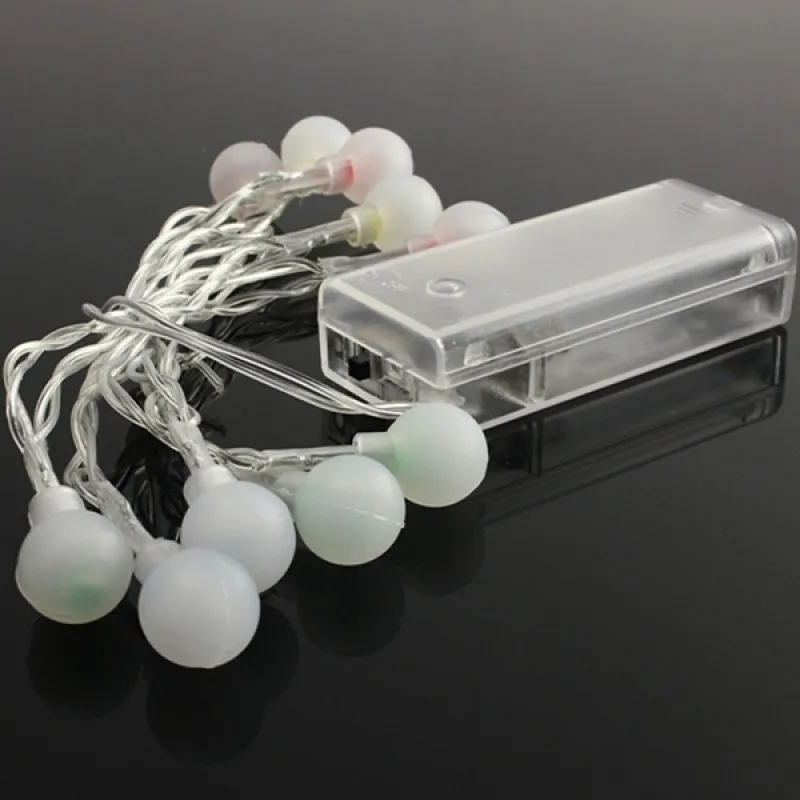 Best Seller Globe Led Garland String Lights Battery Operated Ip44 Xmas