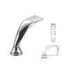 Modern Die Casting Chrome Steel Furniture Sofa Leg Extensions