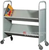Guangzhou Supply Movable Mute Library Book Trolley/Book Car/Book Carrier
